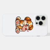 Cooler Eiscreme-Hund iPhone Hülle (Rückseite (Horizontal))