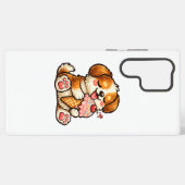 Cooler Eiscreme-Hund Samsung Galaxy Hülle (Rückseite (Horizontal))