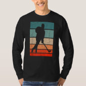 Cooler Eishockey für Herren - Hockey-Spieler und C T-Shirt (Vorderseite)
