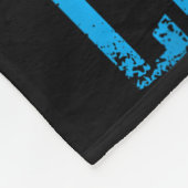 Cooler Eishockey-Kid Fleecedecke (Ecke)