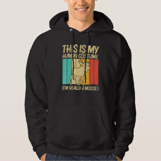 Cooler Elch Für Männer Frauen Elch Hirsch Bulle El Hoodie