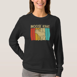 Cooler Elch Für Männer Jungen Elch Hirsch Bulle El T-Shirt