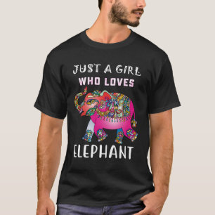 Cooler Elefant für Frauen Mädchen Elefant Lover Zo T-Shirt