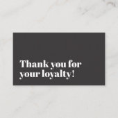 Cooler Eleganter Gray Pastel Circle Treuekarte (Vorderseite)