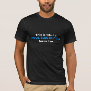 Cooler Elektriker T-Shirt