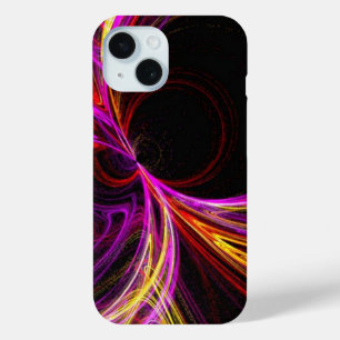 cooler elektrischer Neon gelb fuschia lila abstrak Case-Mate iPhone Hülle