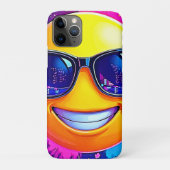 Cooler 😎 Emoji Splash Spaß Case-Mate iPhone Hülle (Rückseite)