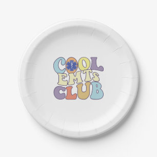 Cooler EMTS-Club Erste medizinische Notfallhilfe Pappteller