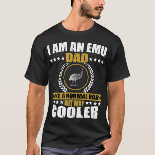 cooler Emu Vater Kostüm Bird Liebe Emus Für Tante  T-Shirt