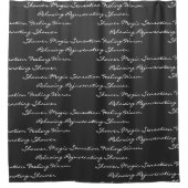 Cooler entspannenRejuvenating Wort-Duschvorhang Duschvorhang (Vorderseite)