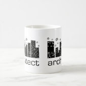 Cooler Entwurf der Architekten-Gebäude! Kaffeetasse (Mittel)