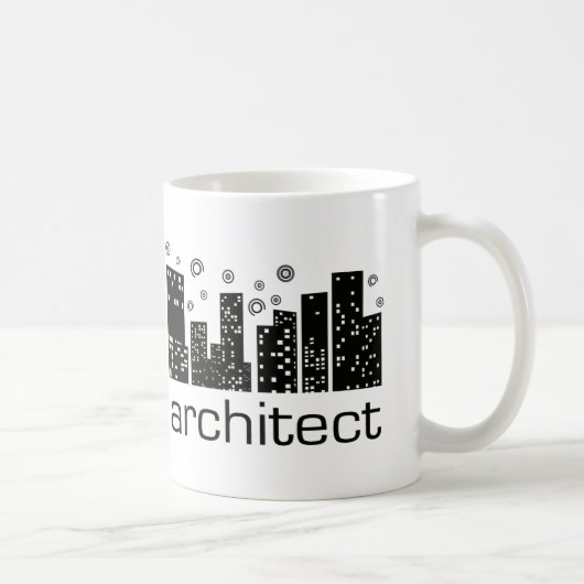 Cooler Entwurf der Architekten-Gebäude! Kaffeetasse (Rechts)