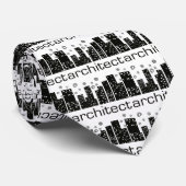 Cooler Entwurf der Architekten-Gebäude! Krawatte (Gerollt)