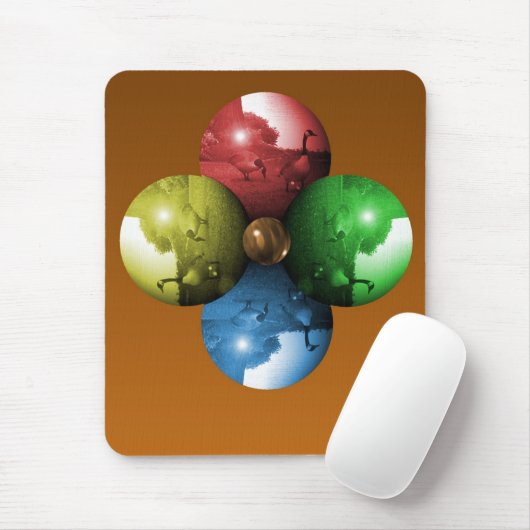 Cooler Entwurf Mousepad (Mit Mouse)