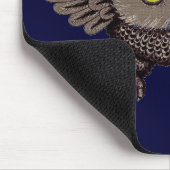 Cooler Entwurf mousepad grafische Kunst der Eule (Ecke)