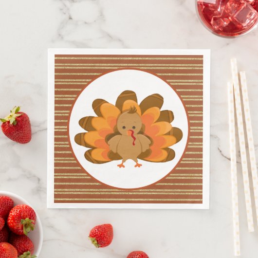 cooler Erntedank Serviette (Beispiel)