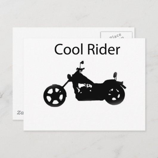 Cooler Fahrer Postkarte (Vorne/Hinten)