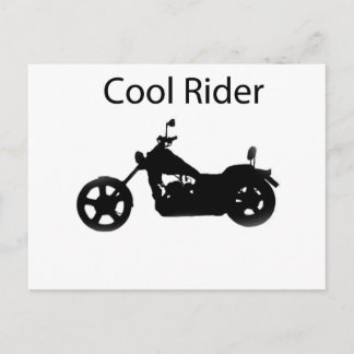 Cooler Fahrer Postkarte