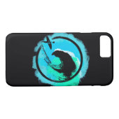Cooler Fall das iPhone Sommer Surfers Case-Mate iPhone Hülle (Rückseite (Horizontal))