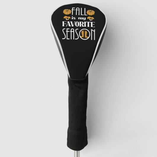 Cooler Fall Golf Headcover (Vorderseite)