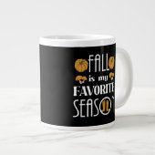 Cooler Fall Jumbo-Tasse (Vorderseite Rechts)
