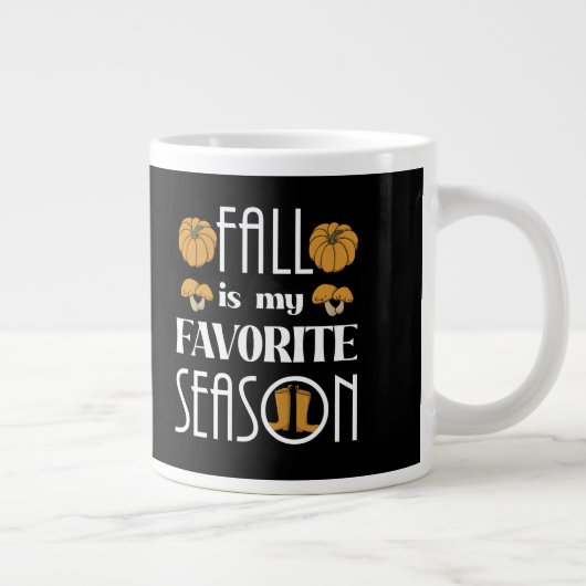 Cooler Fall Jumbo-Tasse (Rechts)