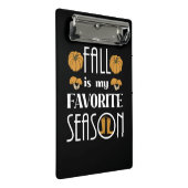 Cooler Fall Mini Klemmbrett (Schrägansicht)