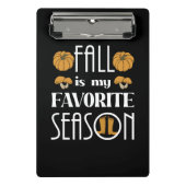 Cooler Fall Mini Klemmbrett (Vorderseite)