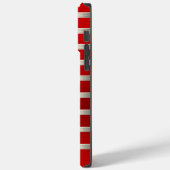 Cooler Fall mit rotem Metallgehäuse Case-Mate iPhone Hülle (Rückseite / Links)