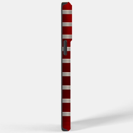 Cooler Fall mit rotem Metallgehäuse Case-Mate iPhone Hülle (Rückseite / Rechts)