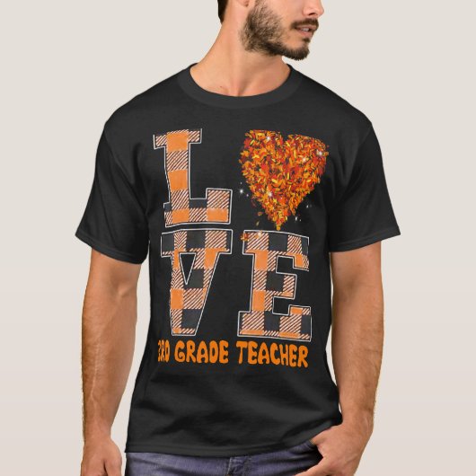 Cooler Fall Paraeducator Niedlich Fall Lehrerin Dr T-Shirt (Vorderseite)