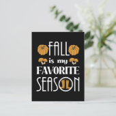 Cooler Fall Postkarte (Stehend Vorderseite)