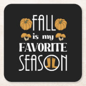 Cooler Fall Rechteckiger Pappuntersetzer (Vorderseite)