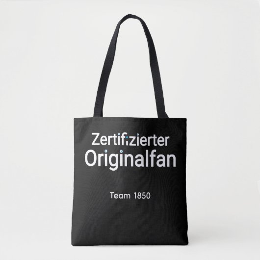 Cooler Fans Spruch lustig Tasche (Vorderseite)