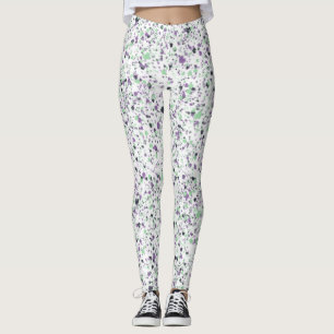 Cooler, farbenfroher Spritzer Paint, Abstrakt Leggings
