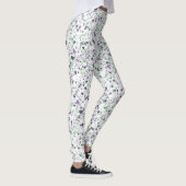 Cooler, farbenfroher Spritzer Paint, Abstrakt Leggings (Rechts)