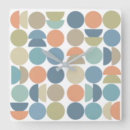 Cooler Farbgeber Abstrakt Quadratische Wanduhr