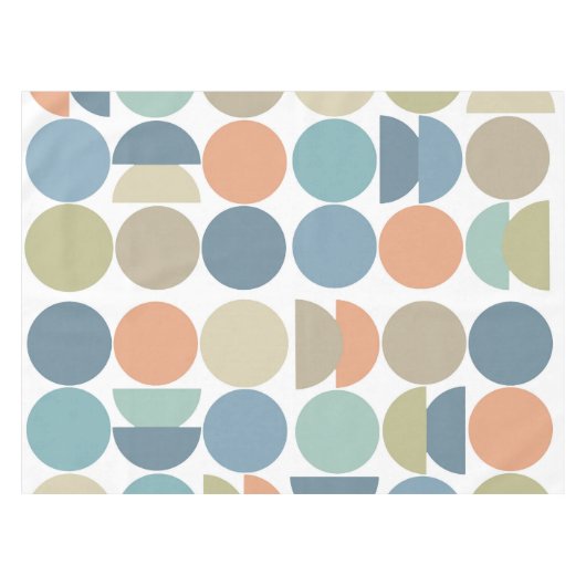 Cooler Farbgeber Abstrakt Tischdecke (Vorderseite (Horizontal))