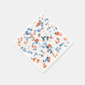 Cooler farbiger Paint-Spritzer Serviette (Ecke)