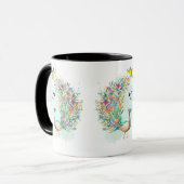 cooler Farbvogel Tasse (Vorderseite Links)