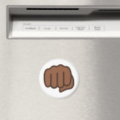 Cooler Faustschlag Emoji Magnet (In Situ (Geschirrspüler))