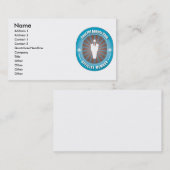 Cooler FBI-Agent-Verein Visitenkarte (Vorne/Hinten)