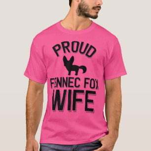 Cooler Fennec für die Ehefrau Proud Fennec für die T-Shirt
