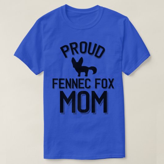 Cooler Fennec für die Mama Proud Fennec für die Ma T-Shirt (Design vorne)
