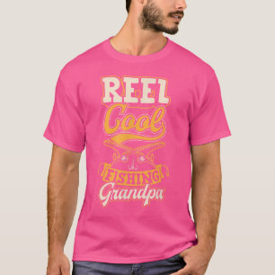 Cooler Fisch Großpa Funny Fish Rod Joke T-Shirt