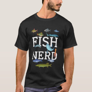 Cooler Fischliebhaber-Angler-Geschenk Fischer Aqua T-Shirt