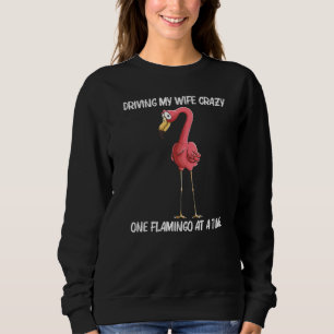 Cooler Flamingo Für Männer Papa Damen Rosa Flaming Sweatshirt