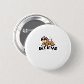 Cooler Flieger glaubt, dass es ein Motivierend Des Button (Vorne & Hinten)