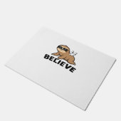 Cooler Flieger glaubt, dass es ein Motivierend Des Fußmatte (Schrägansicht)