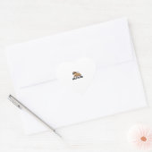 Cooler Flieger glaubt, dass es ein Motivierend Des Herz-Aufkleber (Umschlag)